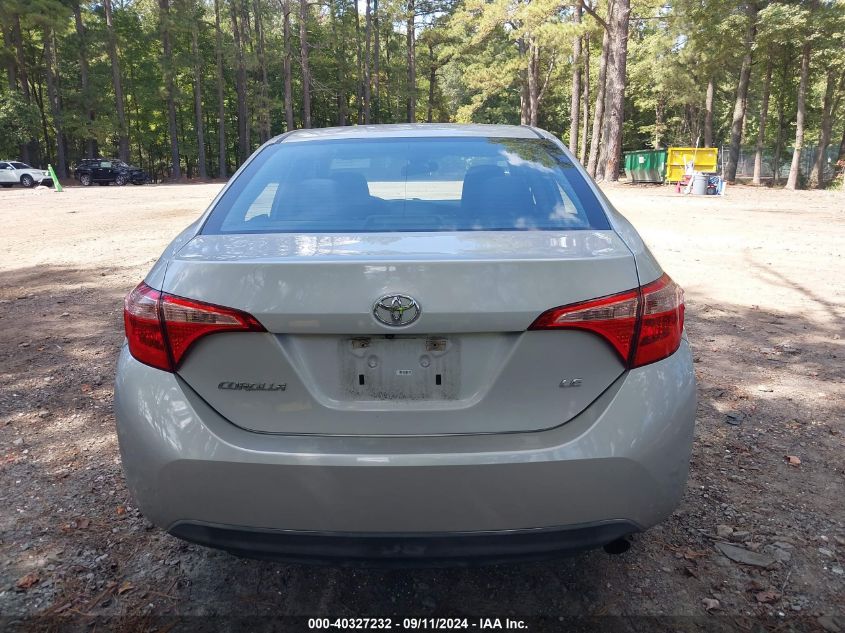 2019 Toyota Corolla Le VIN: 5YFBURHE3KP935345 Lot: 40327232