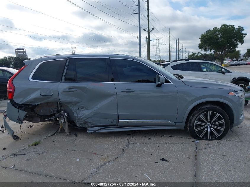 2024 Volvo Xc90 Core VIN: YV4L12PK8R1191300 Lot: 40327254