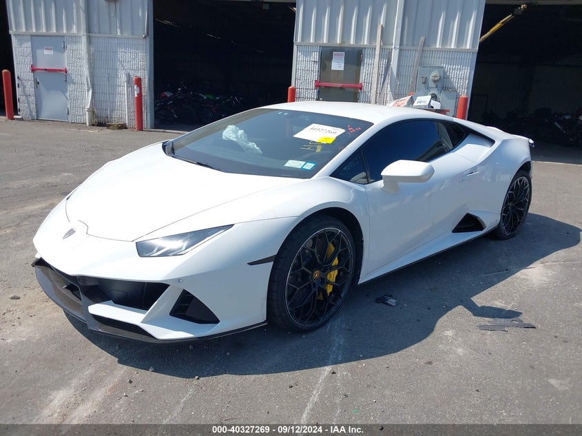 2021 LAMBORGHINI HURACAN EVO COUPE ZHWUF4ZF7MLA17181