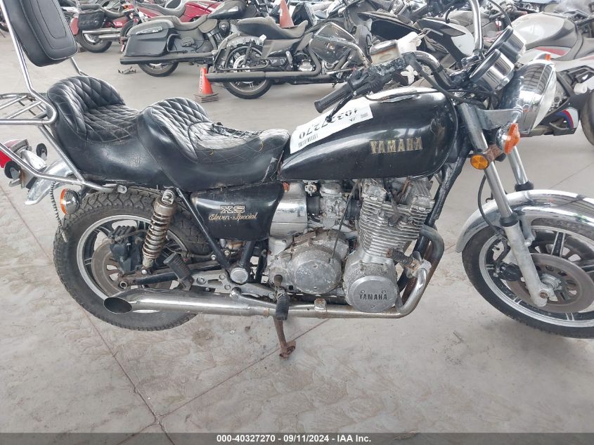 1979 Yamaha Xs1100 VIN: 3H3009137 Lot: 40327270