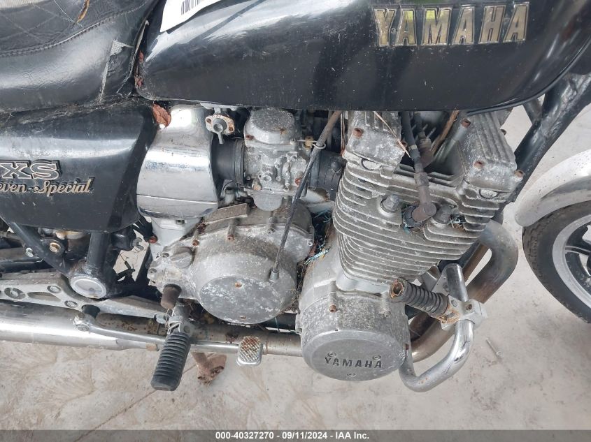 1979 Yamaha Xs1100 VIN: 3H3009137 Lot: 40327270