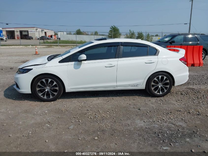 2013 Honda Civic Si VIN: 2HGFB6E53DH700190 Lot: 40327276