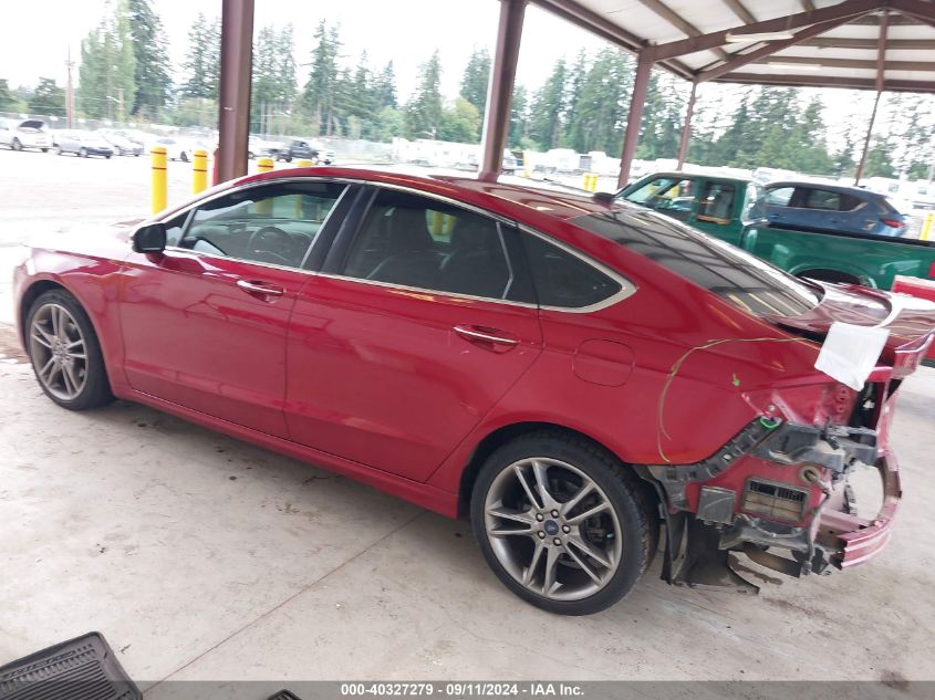 2016 FORD FUSION TITANIUM - 3FA6P0D98GR187843