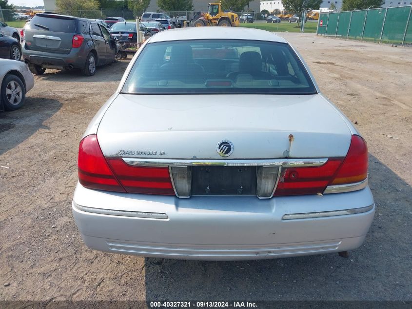 2003 Mercury Grand Marquis Ls VIN: 2MEFM75WX3X668283 Lot: 40327321