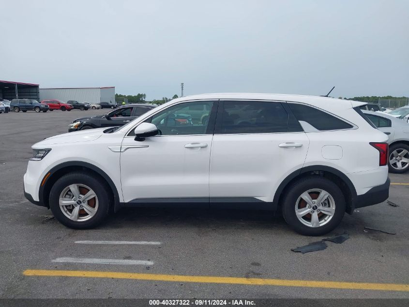 2023 Kia Sorento Lx VIN: 5XYRG4LC5PG240293 Lot: 40327322