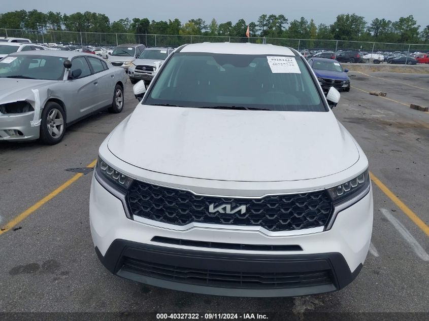 2023 Kia Sorento Lx VIN: 5XYRG4LC5PG240293 Lot: 40327322