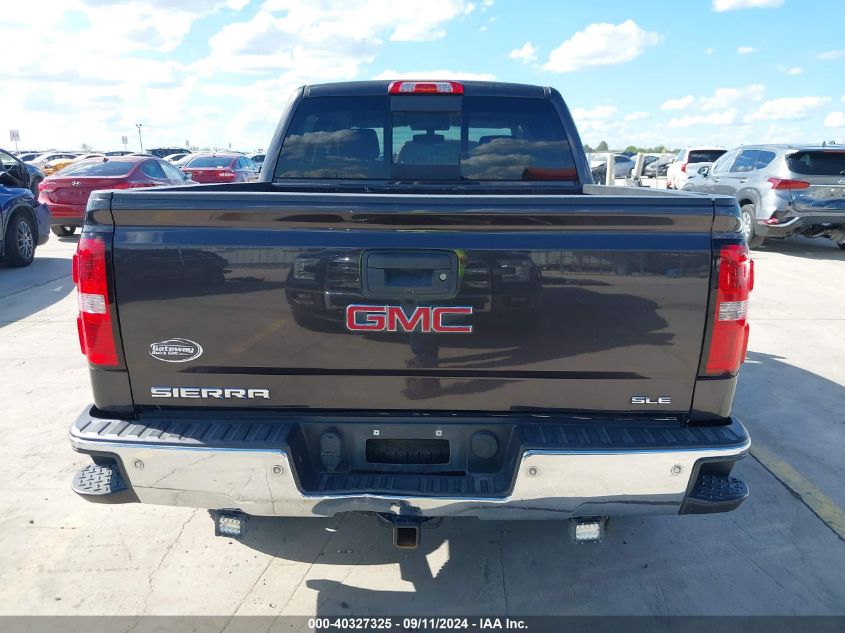 2016 GMC Sierra 1500 Sle VIN: 3GTU2MEC4GG251566 Lot: 40327325