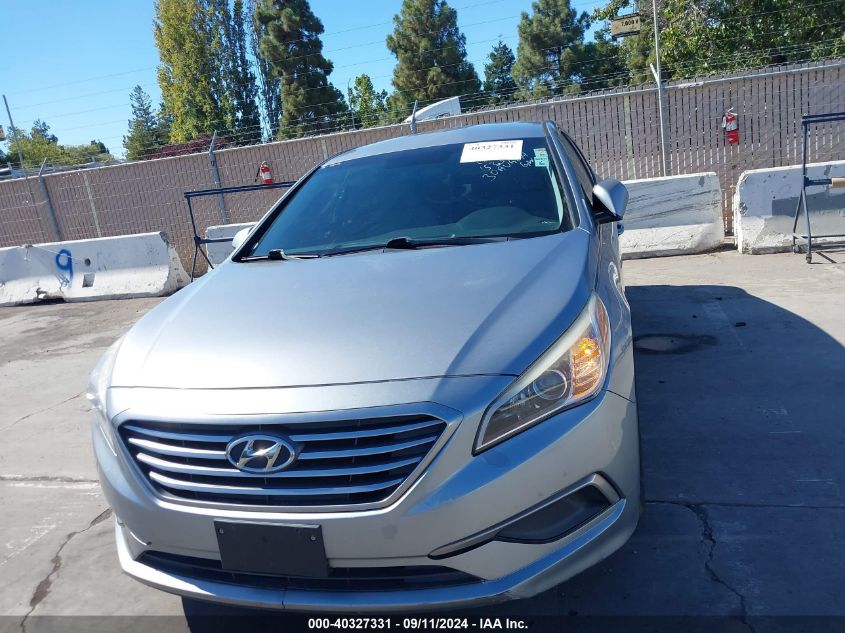 2016 HYUNDAI SONATA - 5NPE24AFXGH402924