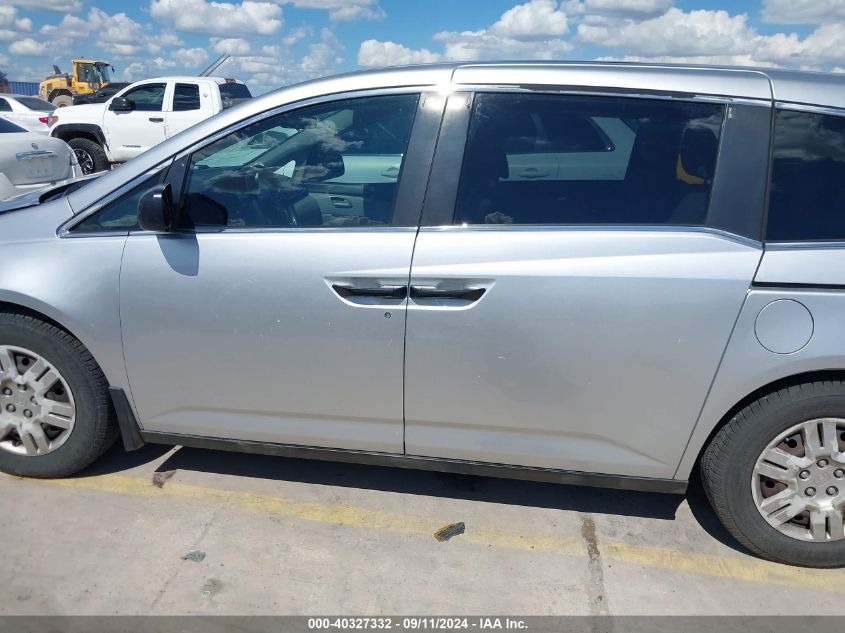 2012 Honda Odyssey Lx VIN: 5FNRL5H27CB029387 Lot: 40327332