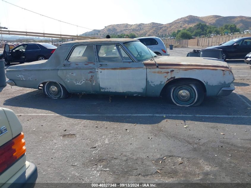 1964 Plymouth Savoy VIN: 3145189111 Lot: 40327348