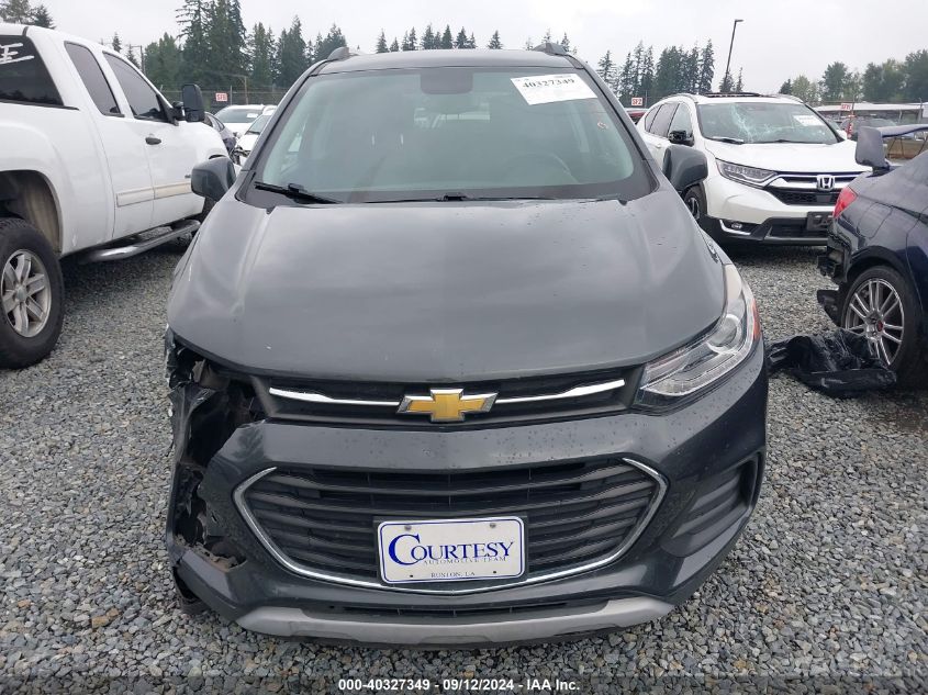 2018 Chevrolet Trax Lt VIN: 3GNCJLSB9JL419857 Lot: 40327349