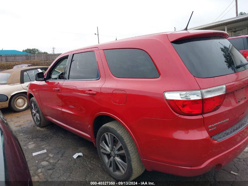 2013 Dodge Durango Sxt VIN: 1C4RDJAG2DC668108 Lot: 40327350