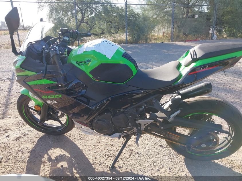 2022 Kawasaki Ex400 VIN: JKAEXKG13NDAF8107 Lot: 40327354