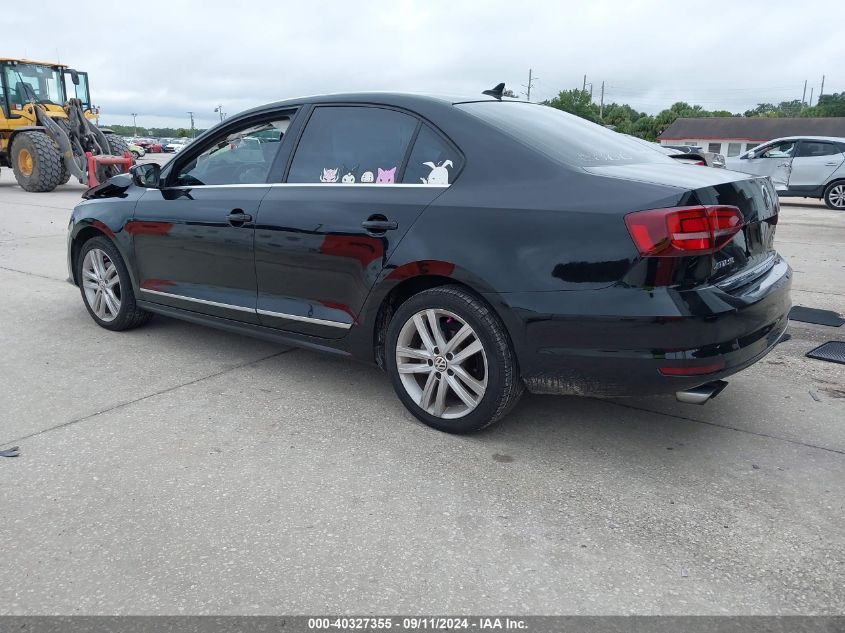 2017 Volkswagen Jetta 1.8T Sel/1.8T Sel Premium VIN: 3VWL17AJXHM389536 Lot: 40327355