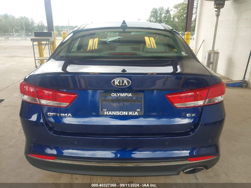 2017 Kia Optima Ex VIN: 5XXGU4L3XHG140471 Lot: 40327360