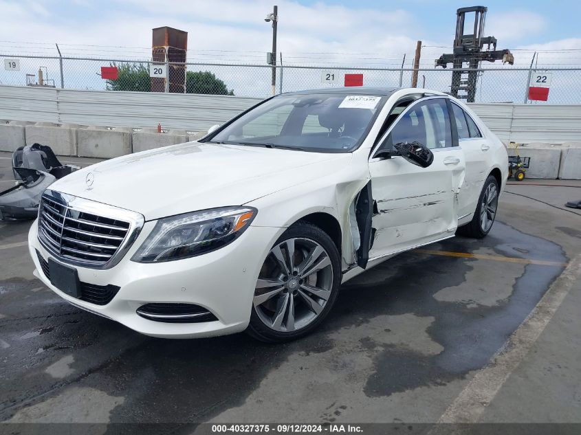 WDDUG8CB0GA241589 2016 MERCEDES-BENZ S CLASS - Image 2