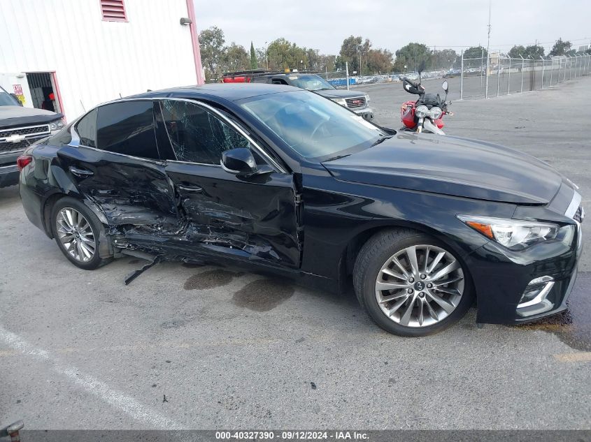 2019 Infiniti Q50 Luxe/Sport/Signature Edit VIN: JN1EV7AP0KM516773 Lot: 40327390