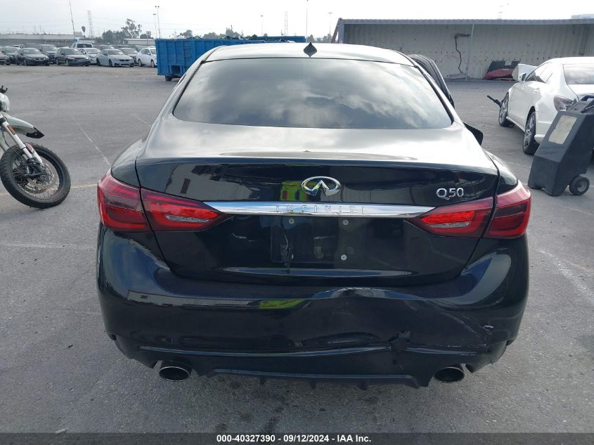 2019 Infiniti Q50 Luxe/Sport/Signature Edit VIN: JN1EV7AP0KM516773 Lot: 40327390