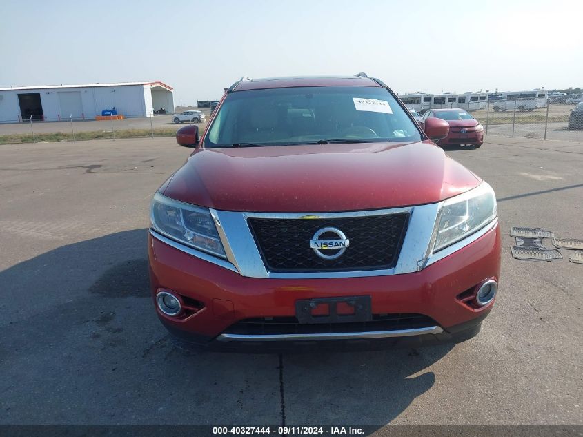 2014 Nissan Pathfinder Sl VIN: 5N1AR2MM3EC711051 Lot: 40327444