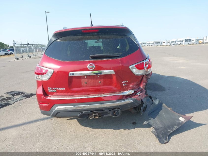 2014 Nissan Pathfinder Sl VIN: 5N1AR2MM3EC711051 Lot: 40327444