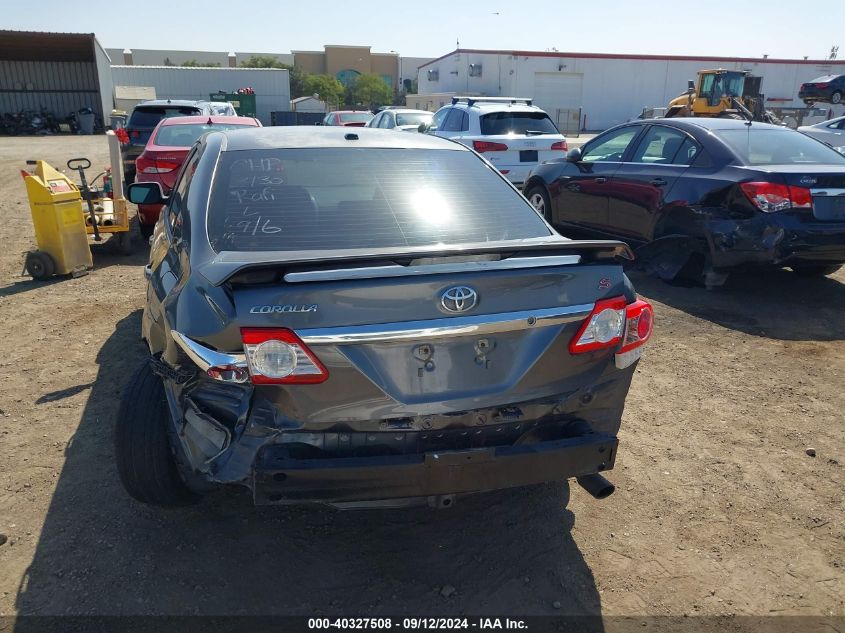 2013 Toyota Corolla S/Le VIN: 5YFBU4EE0DP091291 Lot: 40327508