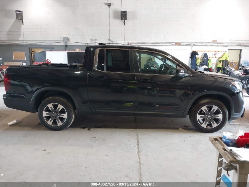 2017 Honda Ridgeline Rtl VIN: 5FPYK3F5XHB005468 Lot: 40327520