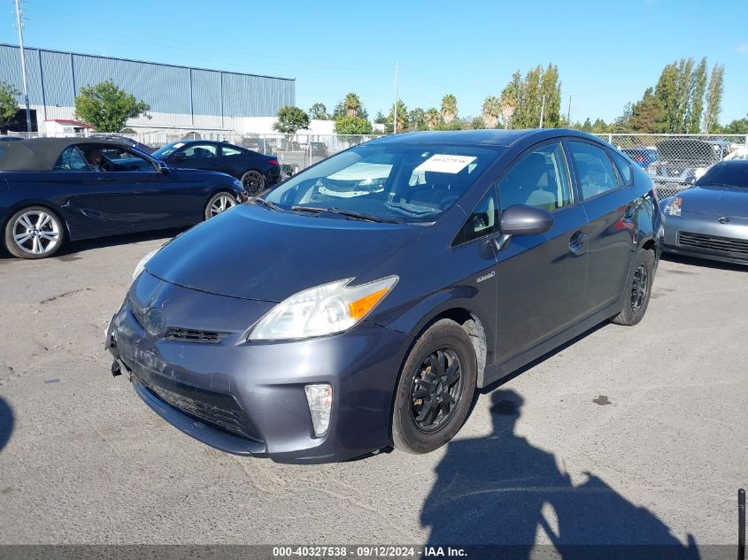 2013 Toyota Prius VIN: JTDKN3DU9D1657498 Lot: 40327538