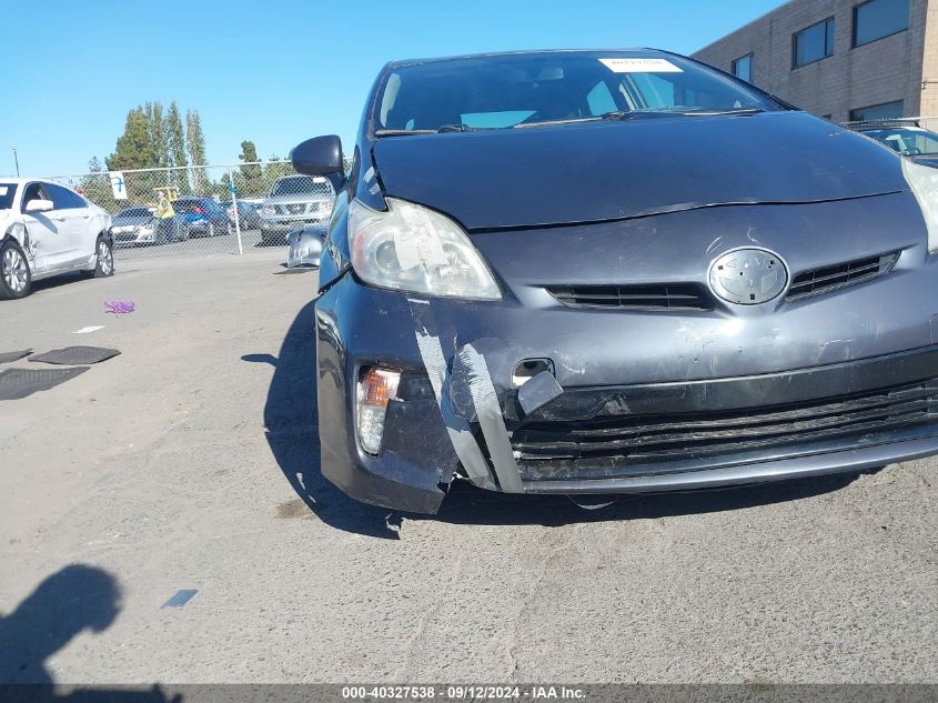 2013 Toyota Prius VIN: JTDKN3DU9D1657498 Lot: 40327538