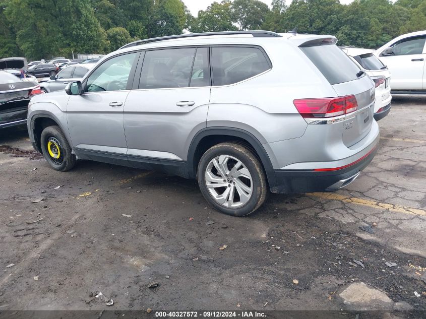 2021 Volkswagen Atlas 3.6L V6 Se W/Technology VIN: 1V2WR2CA9MC588161 Lot: 40327572