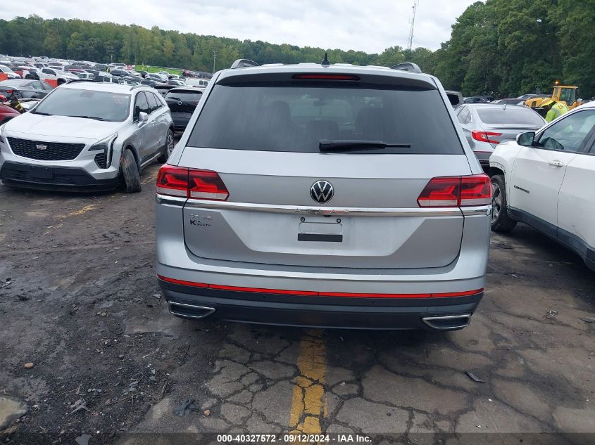 2021 Volkswagen Atlas 3.6L V6 Se W/Technology VIN: 1V2WR2CA9MC588161 Lot: 40327572