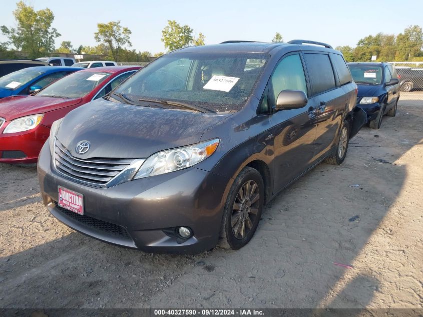 5TDDK3DC7GS145691 2016 TOYOTA SIENNA - Image 2