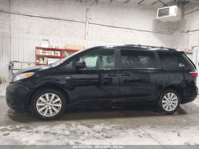 2017 Toyota Sienna Le VIN: 5TDJZ3DC3HS170863 Lot: 40327593