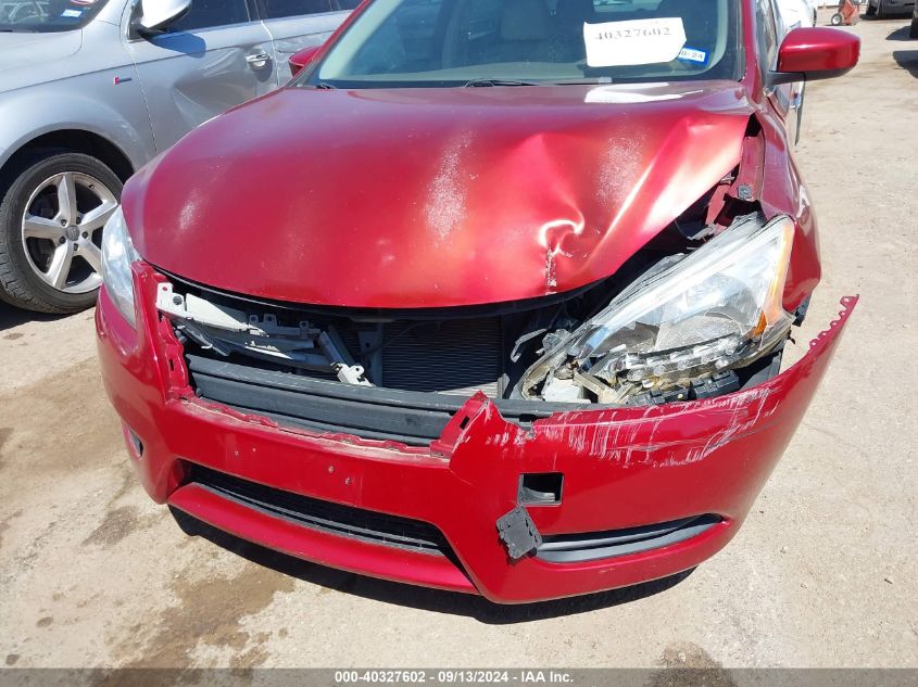 2014 Nissan Sentra S VIN: 3N1AB7AP2EY255302 Lot: 40327602