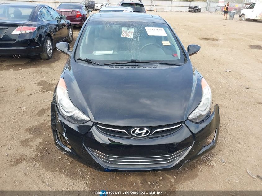 2013 Hyundai Elantra Limited VIN: 5NPDH4AE9DH330174 Lot: 40327637