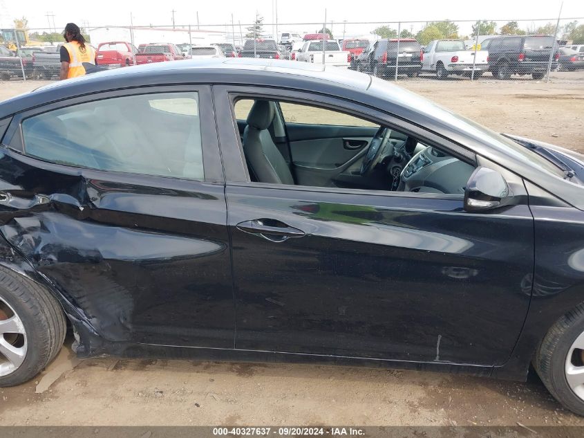 2013 Hyundai Elantra Limited VIN: 5NPDH4AE9DH330174 Lot: 40327637