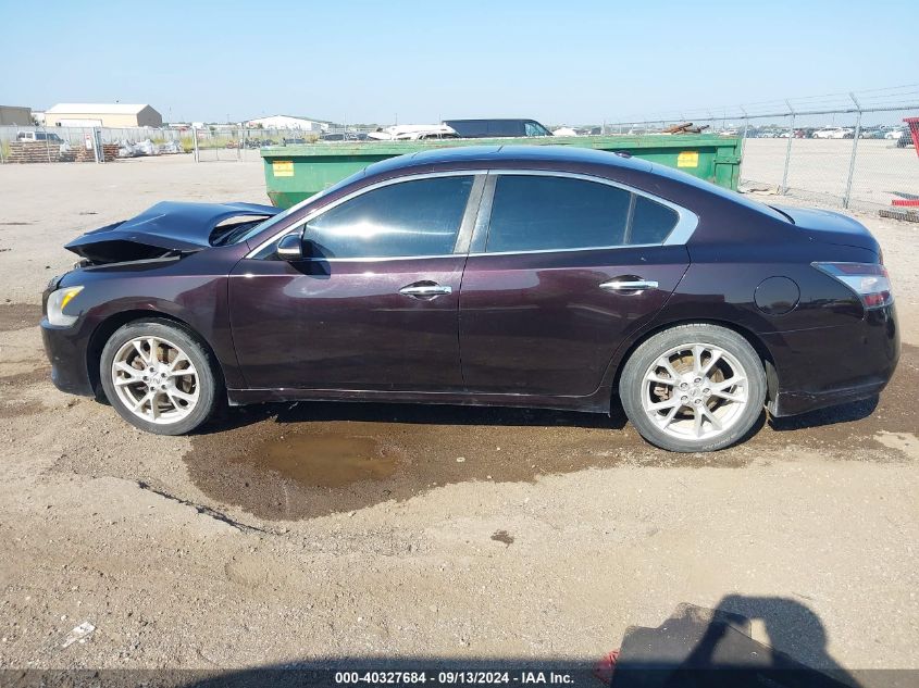 2014 Nissan Maxima 3.5 Sv VIN: 1N4AA5AP3EC449937 Lot: 40327684