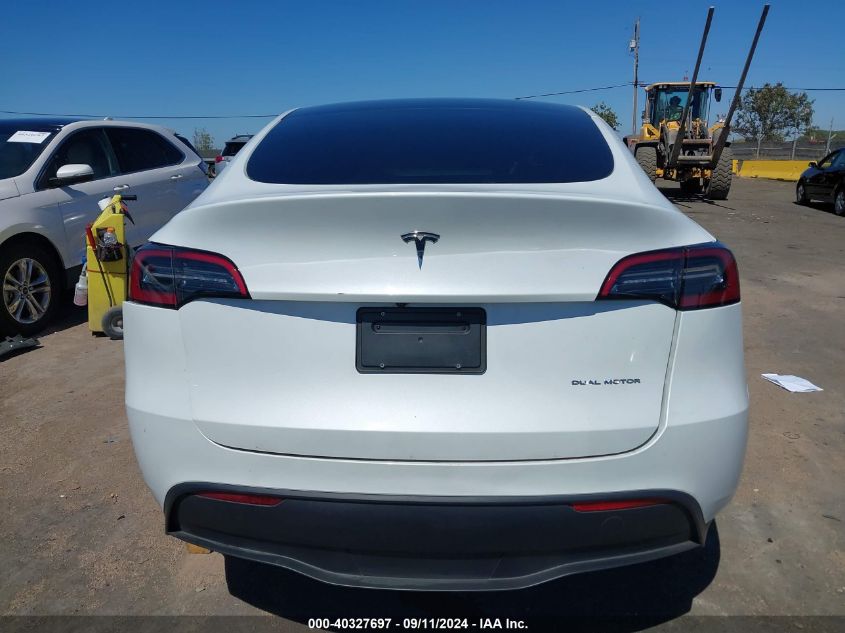 2023 Tesla Model Y Awd/Long Range Dual Motor All-Wheel Drive VIN: 7SAYGDEE4PF692269 Lot: 40327697