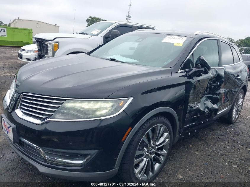 2016 Lincoln Mkx Reserve VIN: 2LMTJ8LP1GBL42065 Lot: 40327701