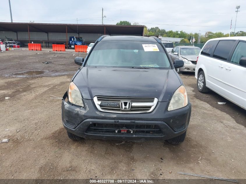 2002 Honda Cr-V Ex VIN: JHLRD788X2C014300 Lot: 40327708