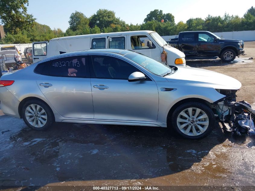 2017 Kia Optima Ex VIN: 5XXGU4L39HG135889 Lot: 40327713