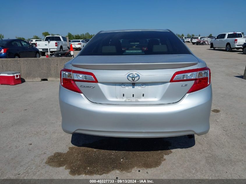 2012 Toyota Camry Se/Le/Xle VIN: 4T4BF1FK8CR182793 Lot: 40327733