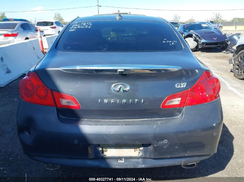 2010 Infiniti G37 Journey VIN: JN1CV6AP2AM204339 Lot: 40327741