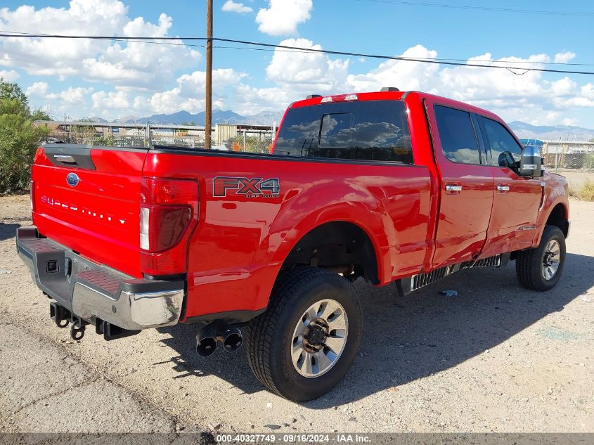 2020 Ford F-250 Xlt VIN: 1FT7W2BT5LEE60262 Lot: 40327749