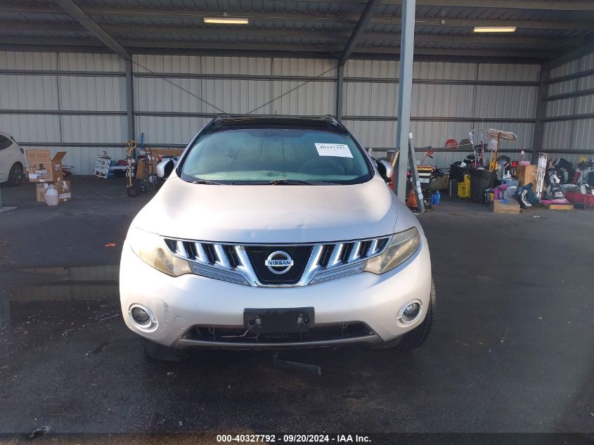 2009 Nissan Murano Le VIN: JN8AZ18W49W109133 Lot: 40327792