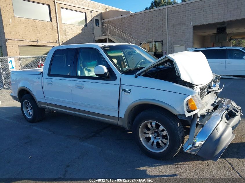 2002 Ford F150 Supercrew VIN: 1FTRW07L62KC33457 Lot: 40327813