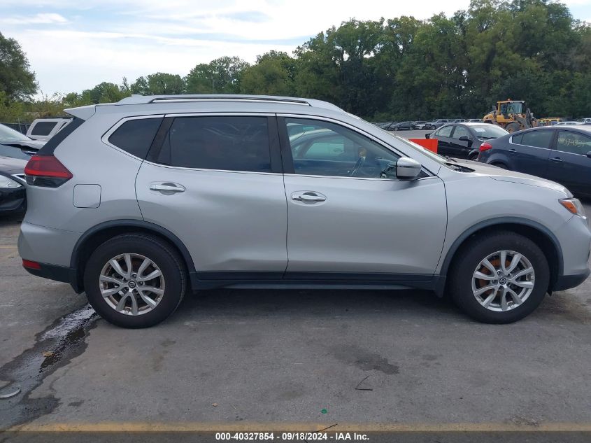 2019 Nissan Rogue Sv VIN: JN8AT2MT7KW252814 Lot: 40327854