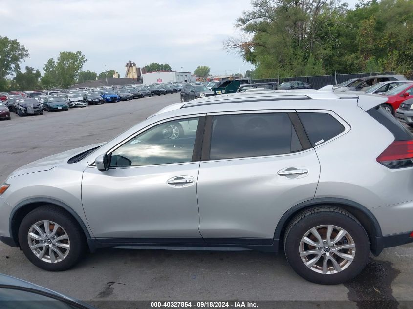 2019 Nissan Rogue Sv VIN: JN8AT2MT7KW252814 Lot: 40327854