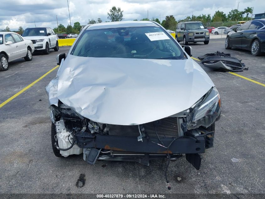 2018 Toyota Corolla Le VIN: 2T1BURHE7JC058213 Lot: 40327879