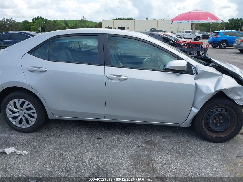 2018 Toyota Corolla Le VIN: 2T1BURHE7JC058213 Lot: 40327879