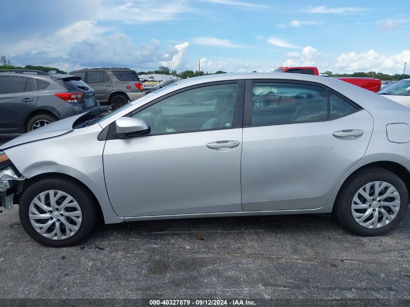 2018 Toyota Corolla Le VIN: 2T1BURHE7JC058213 Lot: 40327879